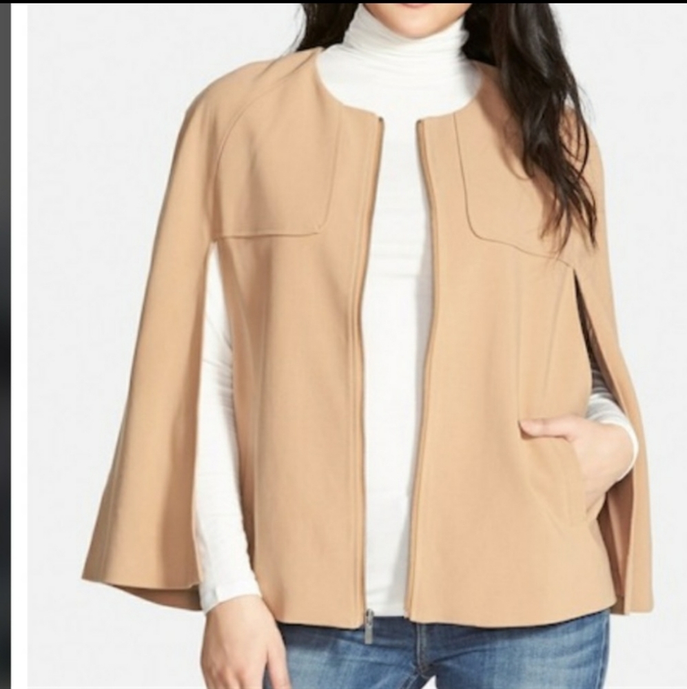 Halogen cape jacket